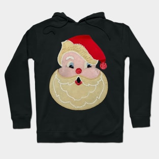 Santa Sequin Applique - cute but creepy Hoodie